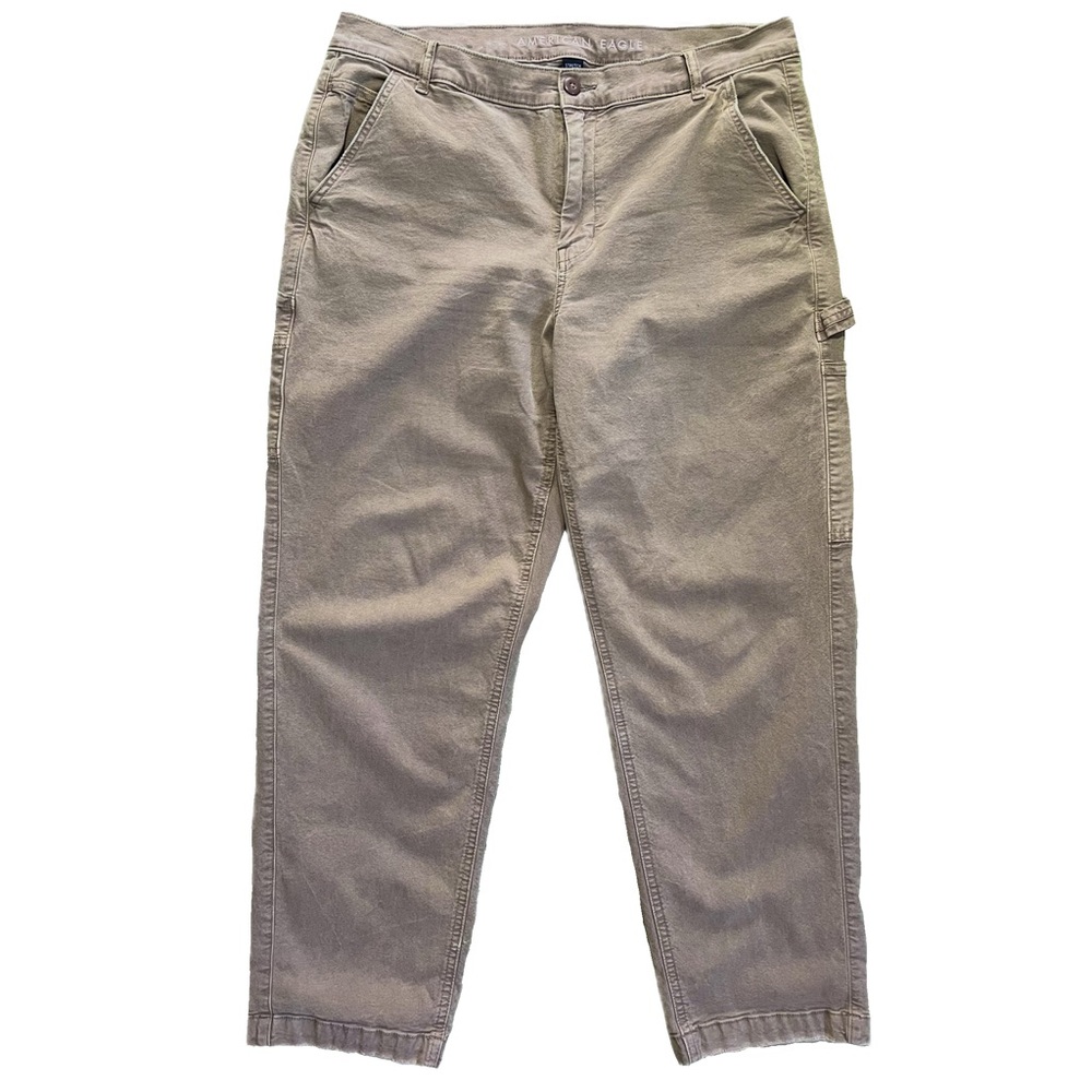 BROWN PAINTER PANTS